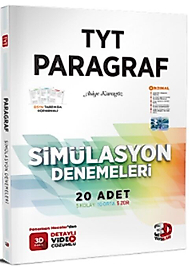 3D Yayınları TYT Paragraf Simülasyon 20 li Deneme