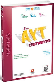 ÜçDörtBeş ( 345) Yayınları AYT Matematik 8 li Deneme 2025