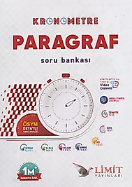 Limit Yayınları Kronometre Paragraf Soru Bankası