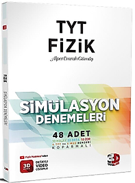 3D Yayınları TYT Fizik Simülasyon 48 Deneme