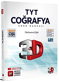 3D Yayınları TYT Coğrafya Soru Bankası
