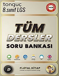 Tonguç Akademi 8. Sınıf Tüm Dersler Soru Bankası