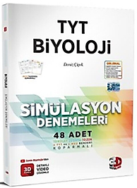 3D Yayınları TYT Biyoloji Simülasyon 48 Deneme