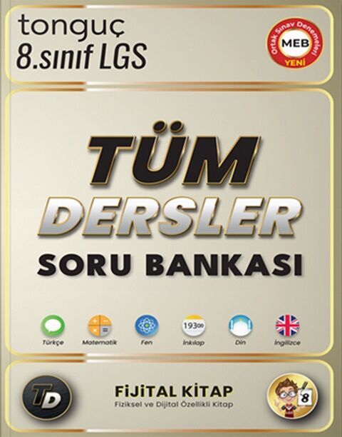 Tonguç Akademi 8. Sınıf Tüm Dersler Soru Bankası