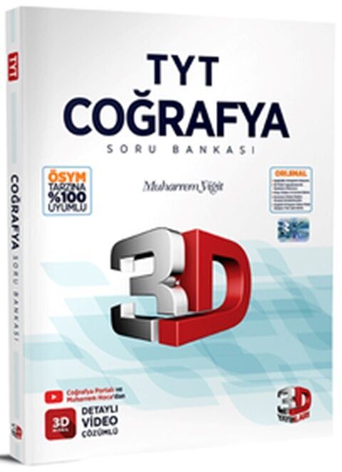 3D Yayınları TYT Coğrafya Soru Bankası